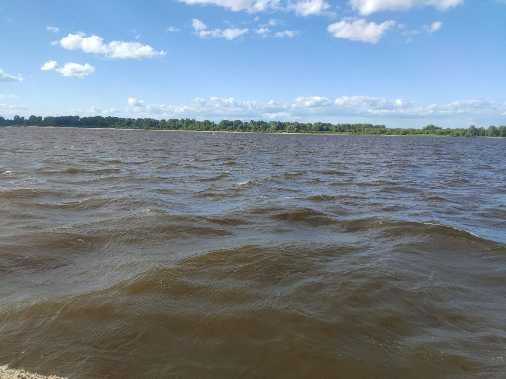 река Волга в Нижнем Новгороде
