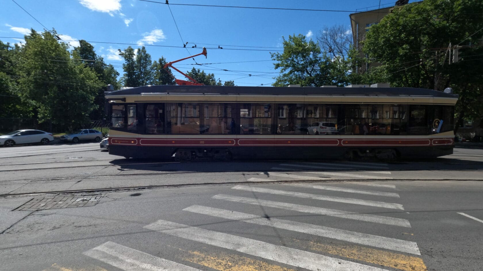 Трамвай номер 2 в Нижнем Новгороде